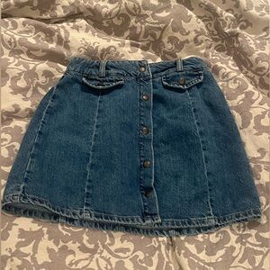 Urban Outfitters BDG Button Up Denim Skirt
